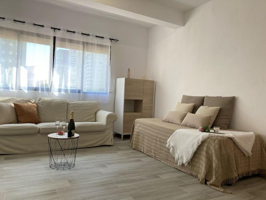 Coqueto Apartamento De Playa Con Piscina Y Terraza Валенсія Екстер'єр фото