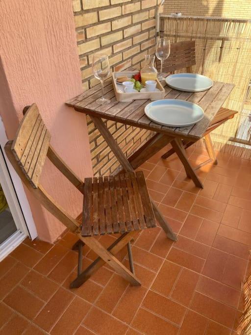 Coqueto Apartamento De Playa Con Piscina Y Terraza Валенсія Екстер'єр фото